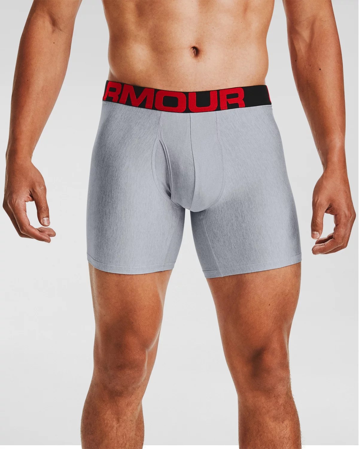 Under Armour Men's Tech 6 in Boxer Briefs 2Pack Academy