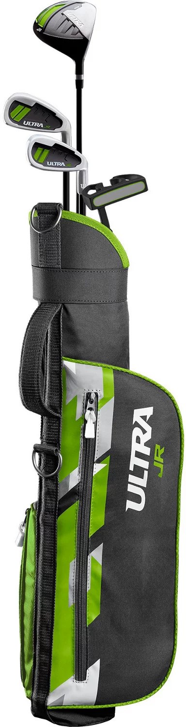 Wilson Juniors’ Ultra BLK Small Golf Club and Bag Set Academy