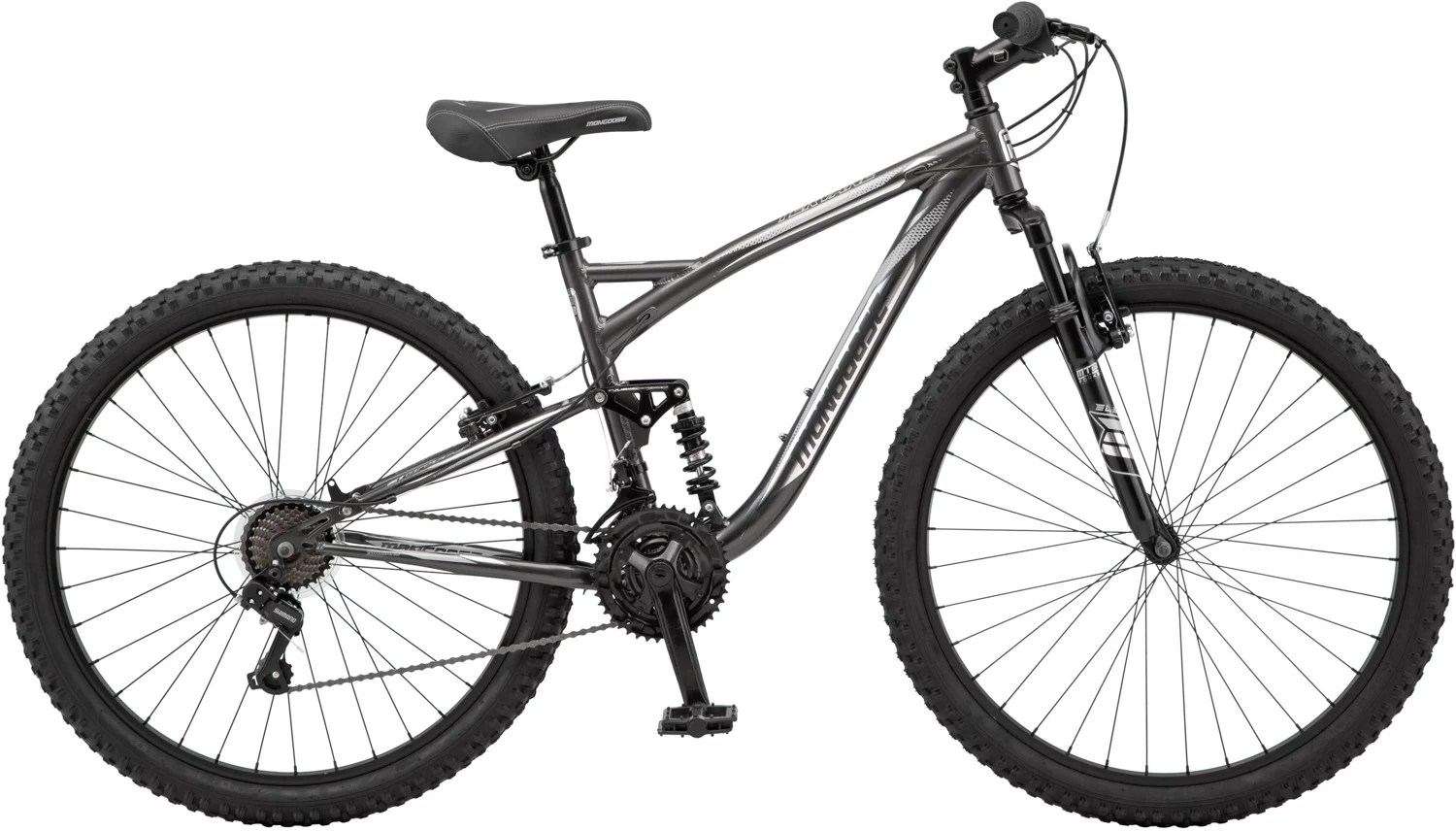 Mongoose Men's 27.5 in Tervane Mountain Bike Academy