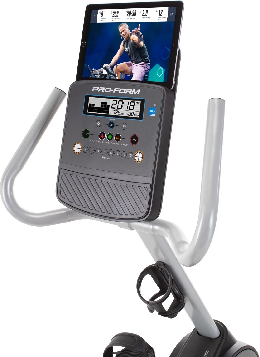 ProForm 235 CSX Recumbent Bike with 30 day IFIT Subscription Academy