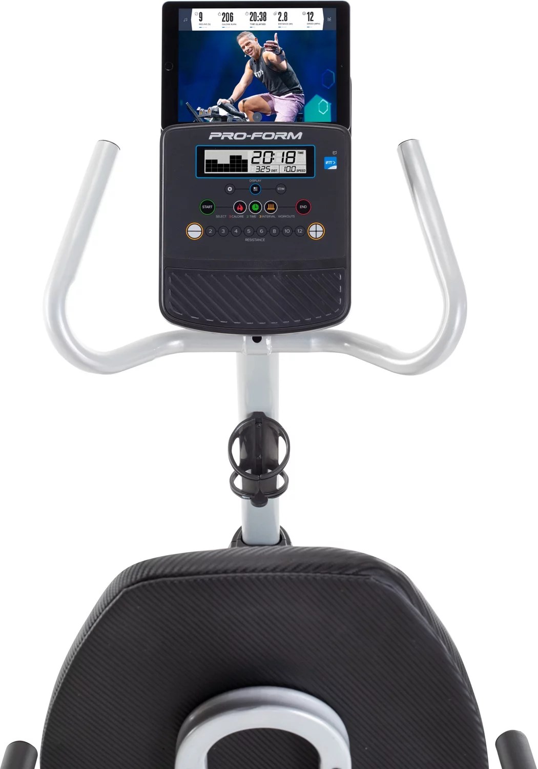 ProForm 235 CSX Recumbent Bike with 30 day IFIT Subscription Academy