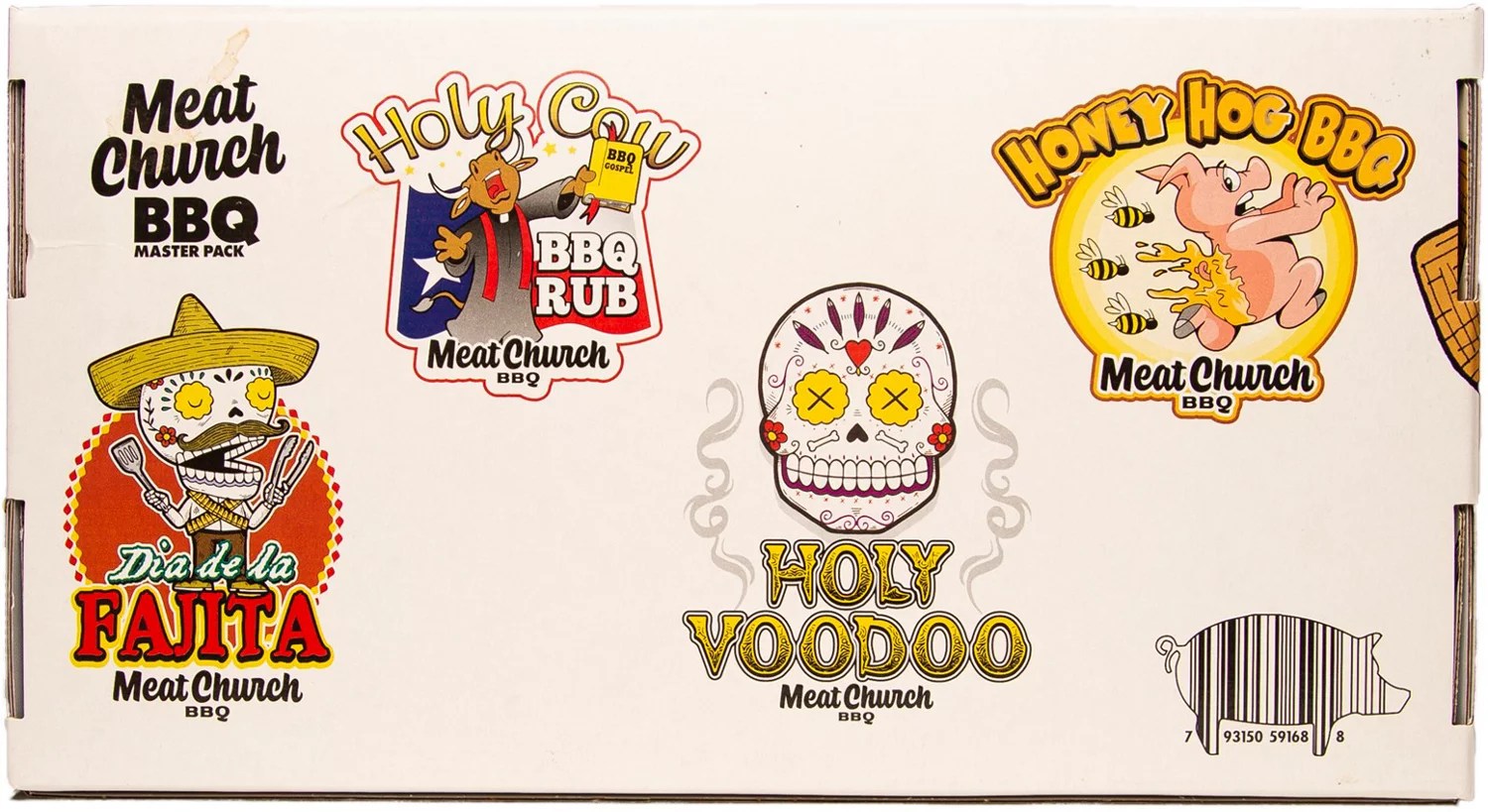 Meat Church Barbecue Master Seasonings 4Pack Academy