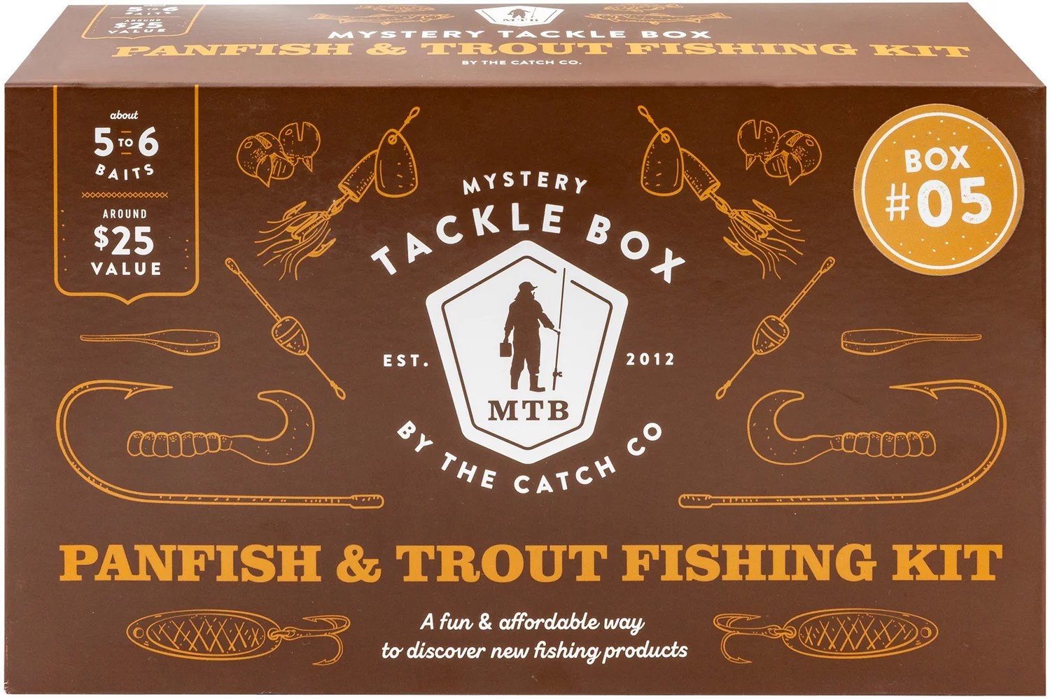 Mystery Tackle Box Panfish Fishing Kit Academy