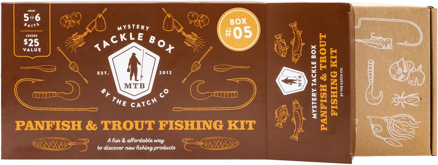 Mystery Tackle Box Panfish Fishing Kit Academy