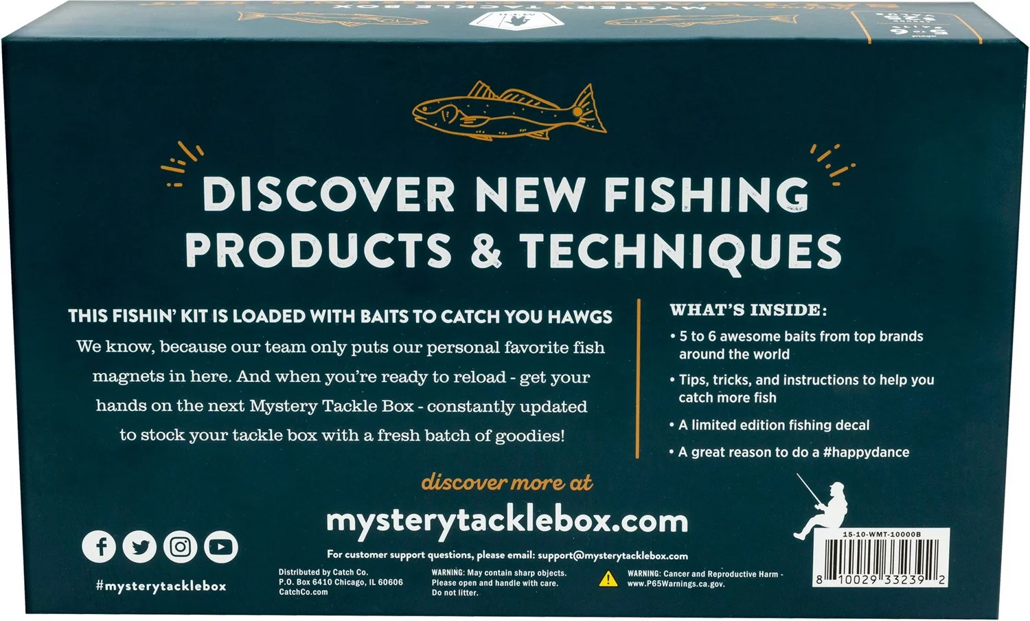 Mystery Tackle Box Saltwater Fishing Kit Academy