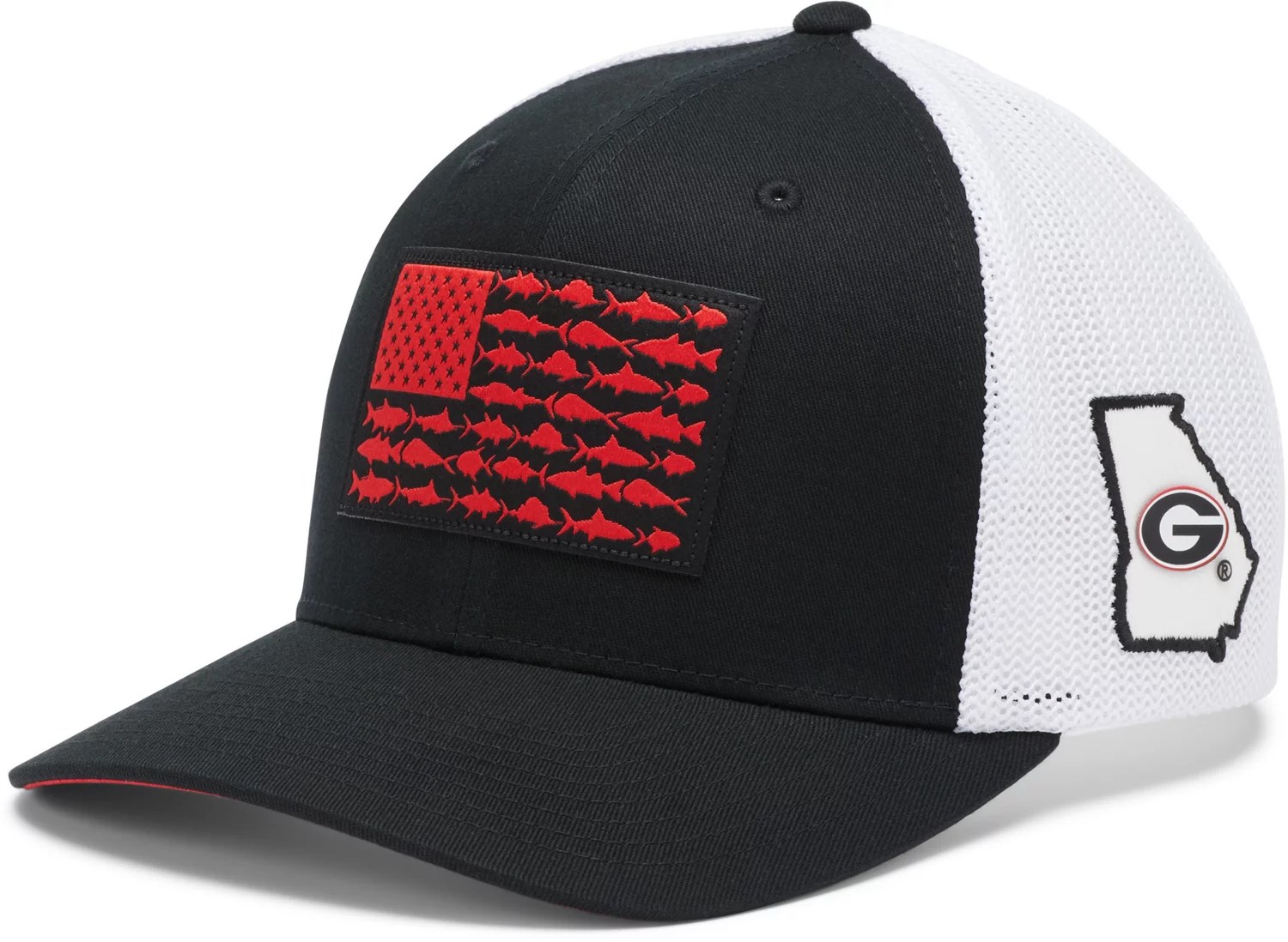 Columbia Sportswear Men's University of Mesh Fish Flag Ball Cap