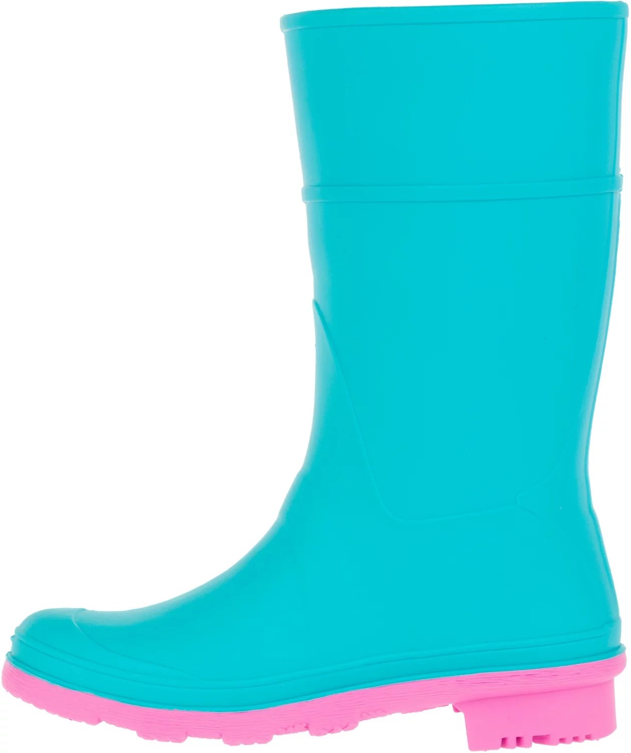 Kamik Kids' Raindrops Rubber Rain Boots Academy