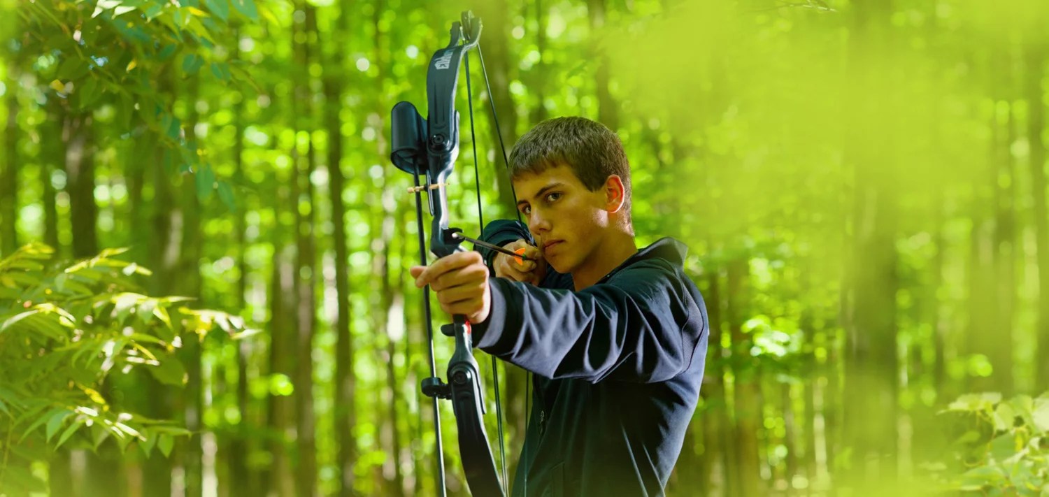 Elkhorn(R) Youth Compound Bow Set Free Shipping at Academy