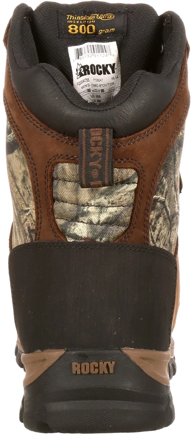 Rocky Men's Core Waterproof 800 g Insulated Outdoor Boots Academy