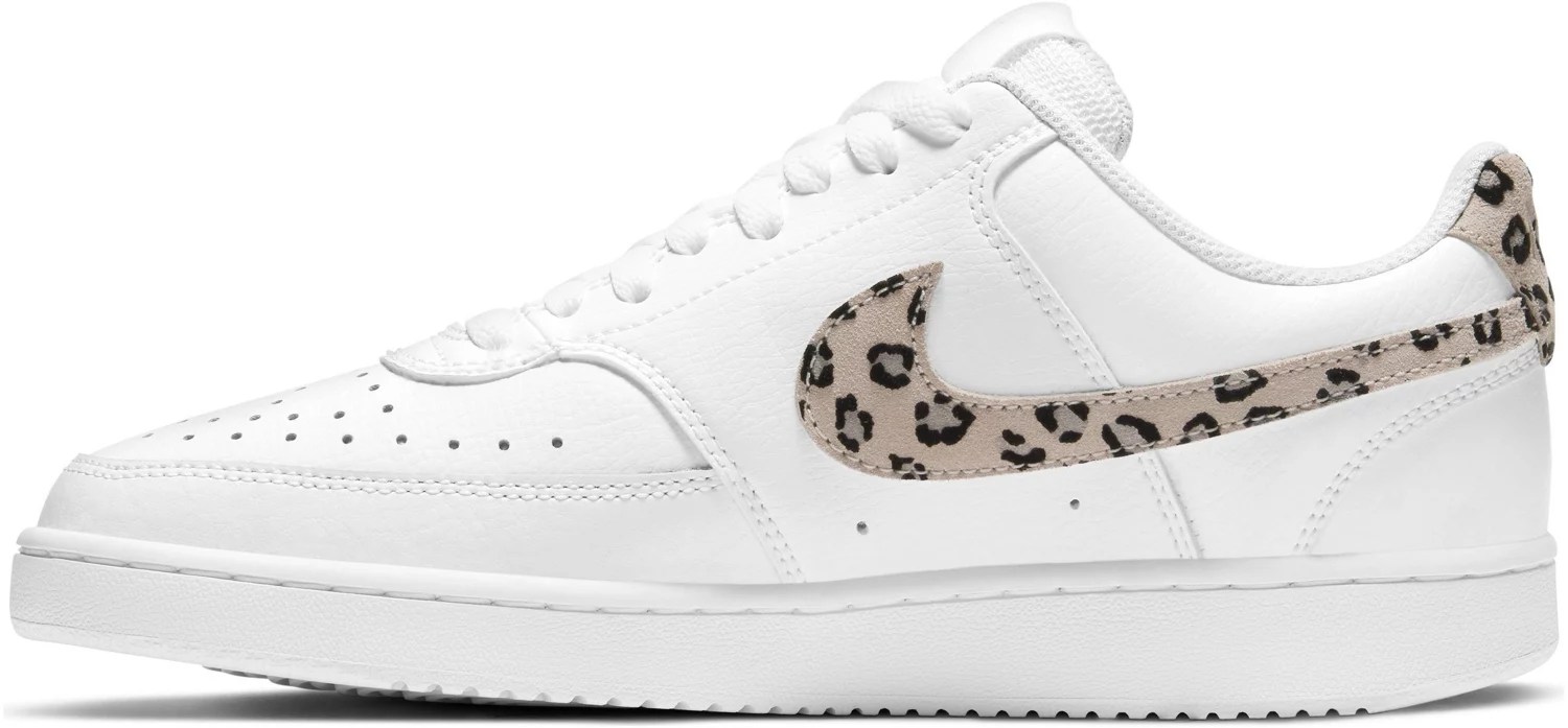 Nike Women's Leopard Court Vision Low Shoes Academy