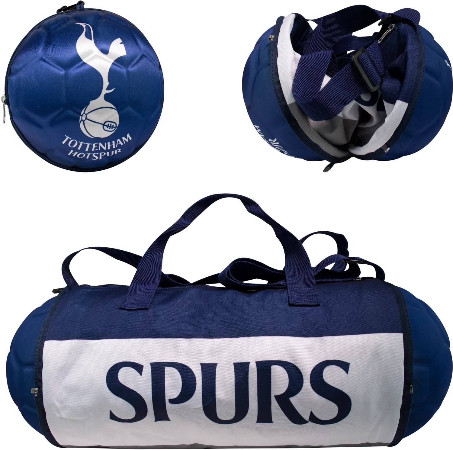 Maccabi Art Tottenham Hotspurs Collapsible Soccer Ball Duffel Bag Academy