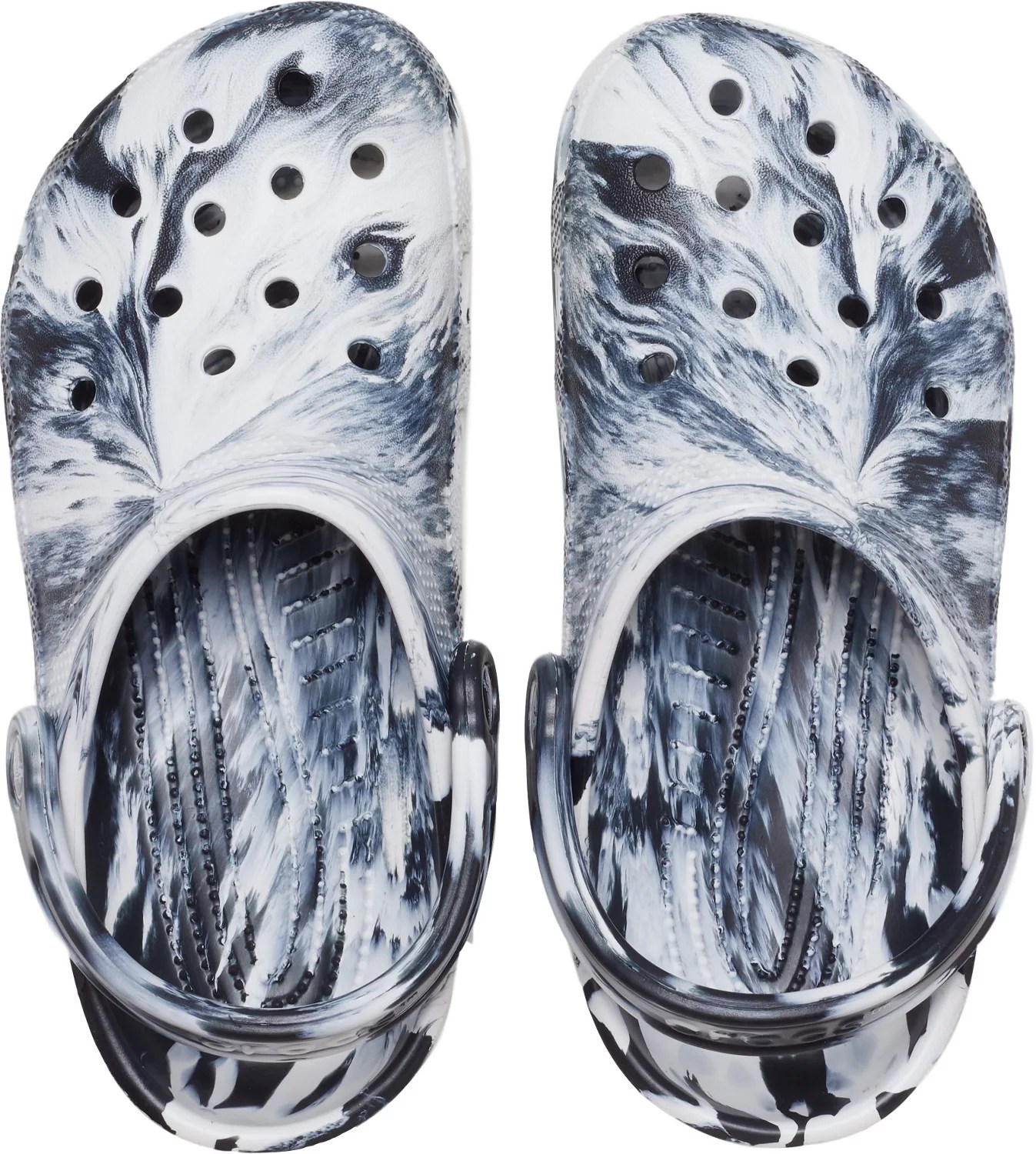 Crocs Adults' Classic Marbled Clogs Academy