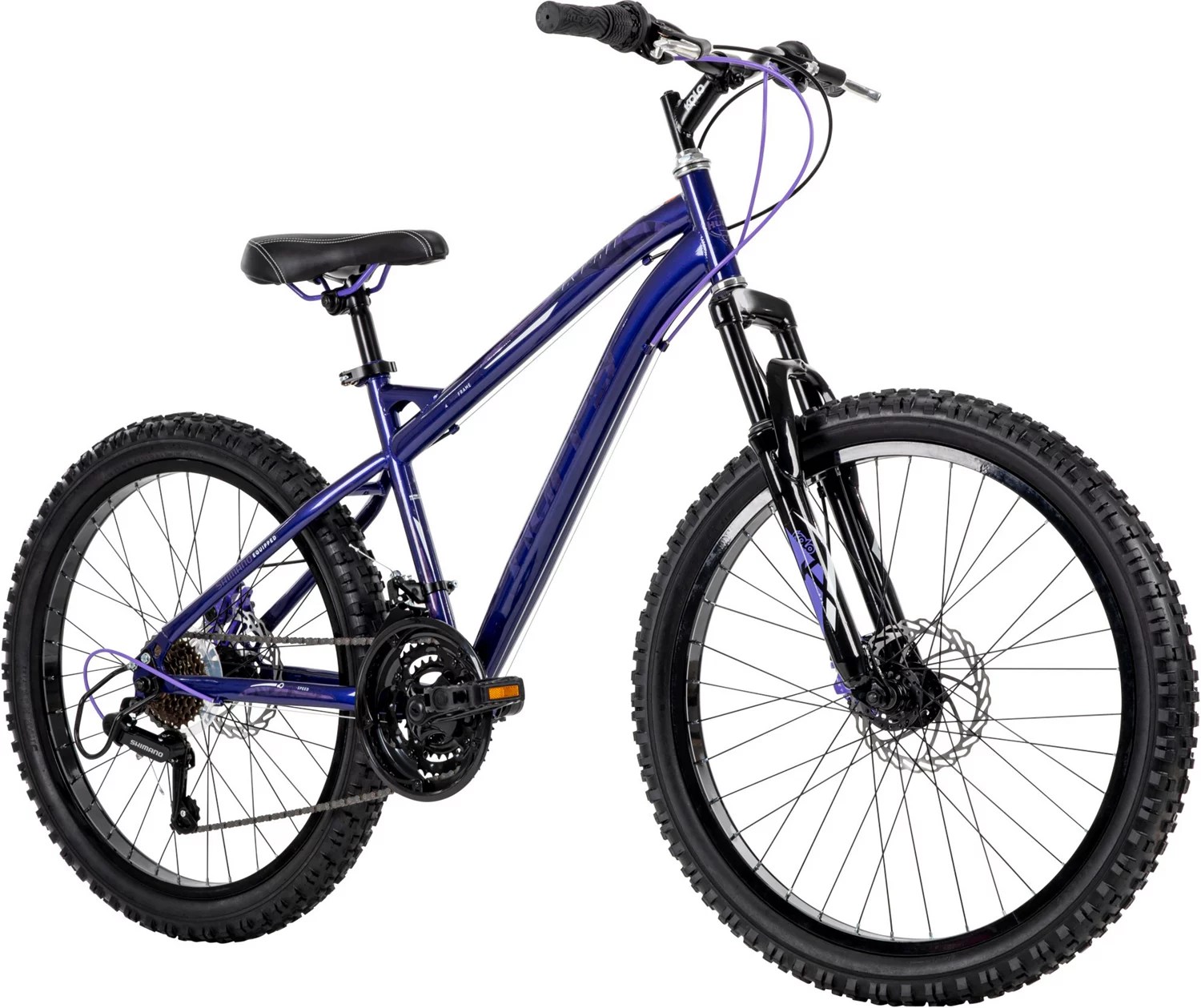 Huffy Girls' Extent 24in 18Speed Mountain Bike Academy