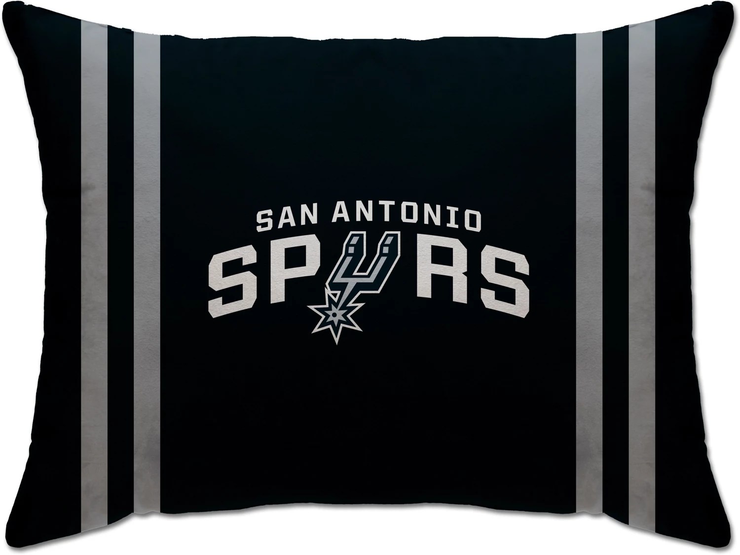 Pegasus Sports San Antonio Spurs Logo 20 in x 26 in Bed Pillow Academy