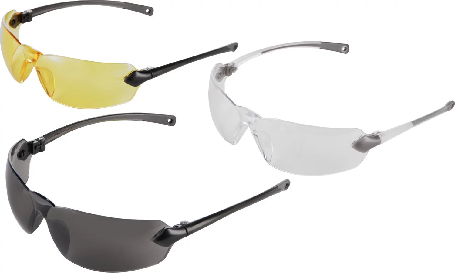 Radians Overlook Glass Shooting Glasses 3Pack Academy