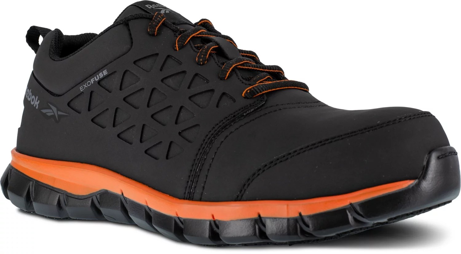Reebok Men's ExoFuse Sublite Composite Toe EH Rated Work Shoes Academy