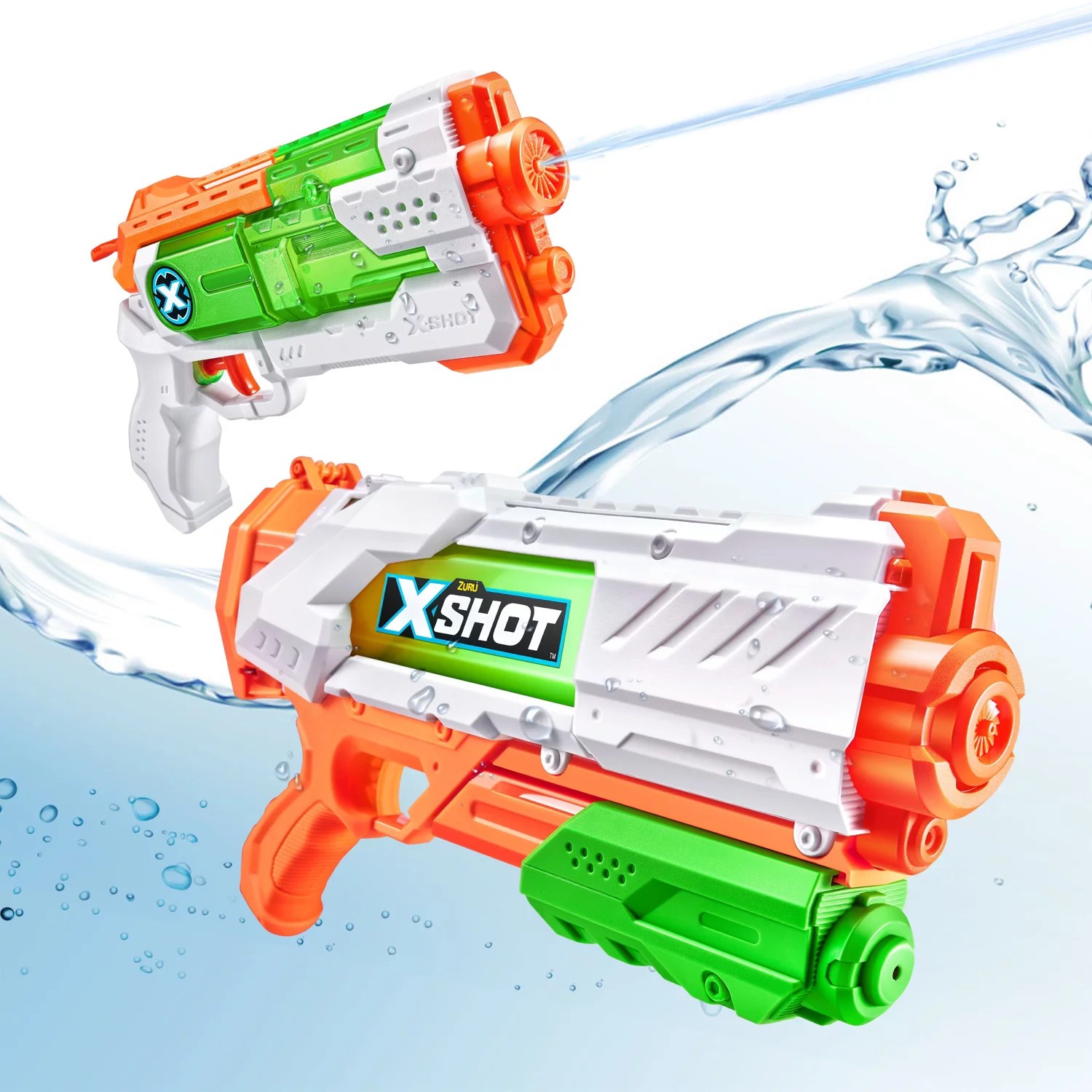 ZURU XShot Water Warfare Fast Fill Blaster Combo Pack Academy