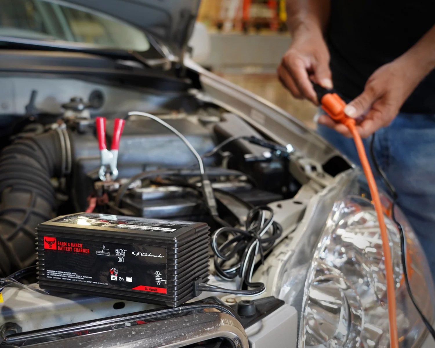 Schumacher Electric SC1445 6V/12V 250A Manual Battery Charger Academy