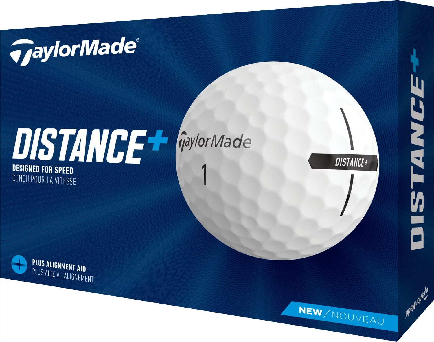 TaylorMade Distance Golf Balls 12Pack Academy