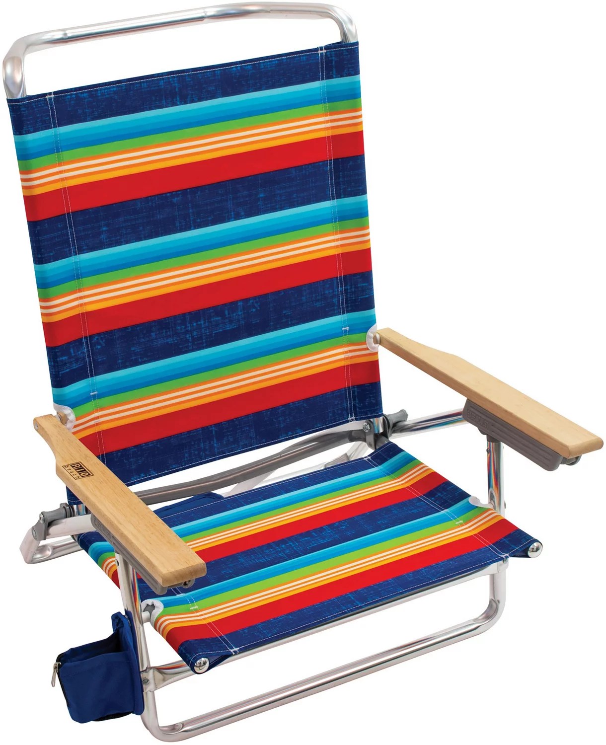 Rio 5Position Aluminum Beach Chair Academy