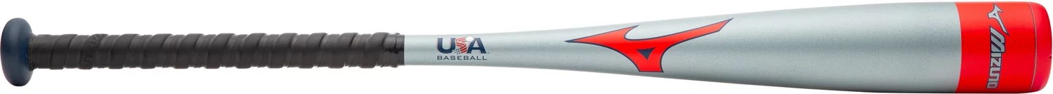 Mizuno Youth B21PWR Alloy Big Barrel USA Baseball Bat (10) Academy