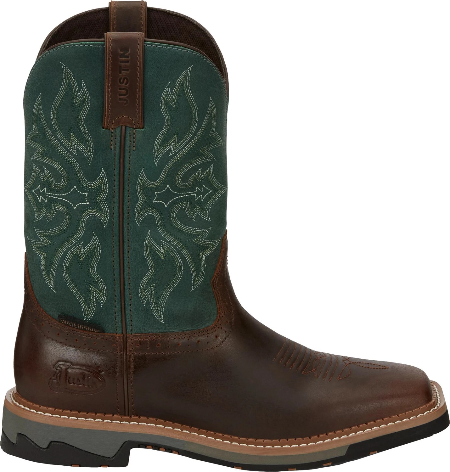Justin Men's Stampede Bolt Composite Toe Work Boots Academy