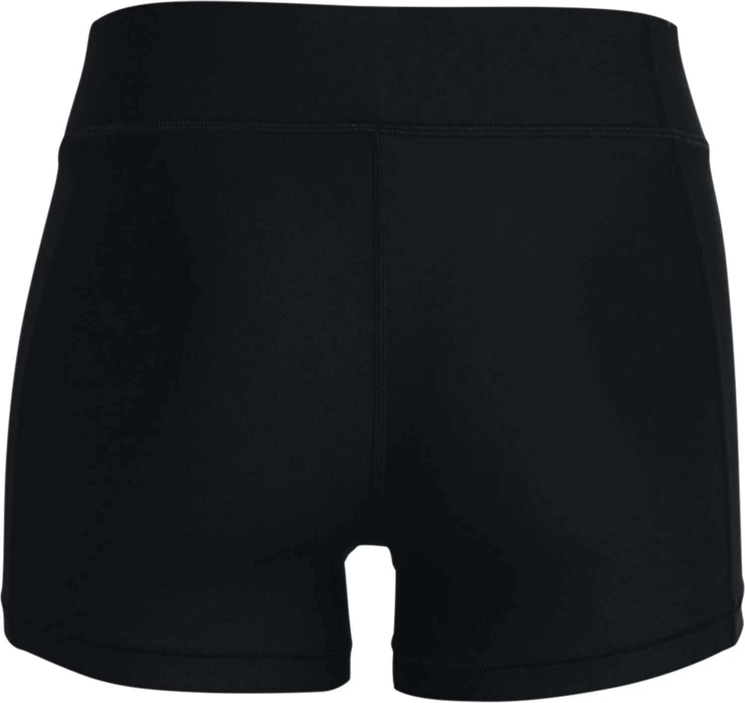 Under Armour Women's HeatGear Armour Mid Rise Shorty Shorts Academy