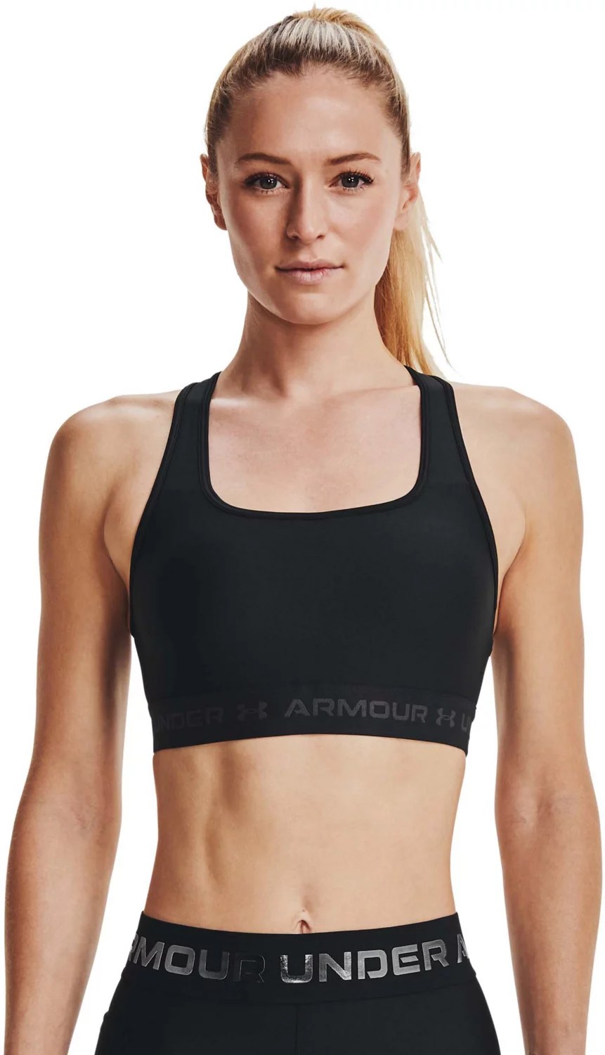 Under Armour Women's Crossback Mid Sports Bra Academy