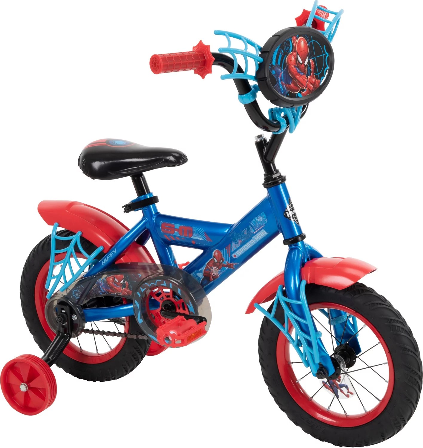 Huffy Boys' Marvel 12 in SpiderMan Bike Academy