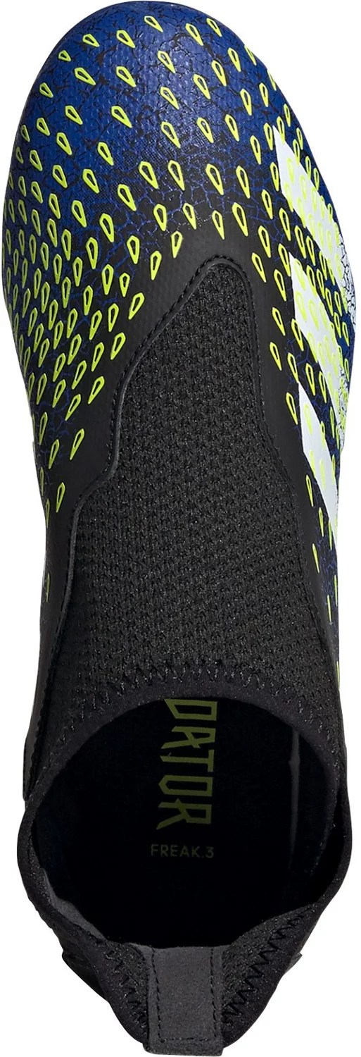 adidas Boys' Predator Freak .3 Laceless Firm Ground Soccer Cleats Academy