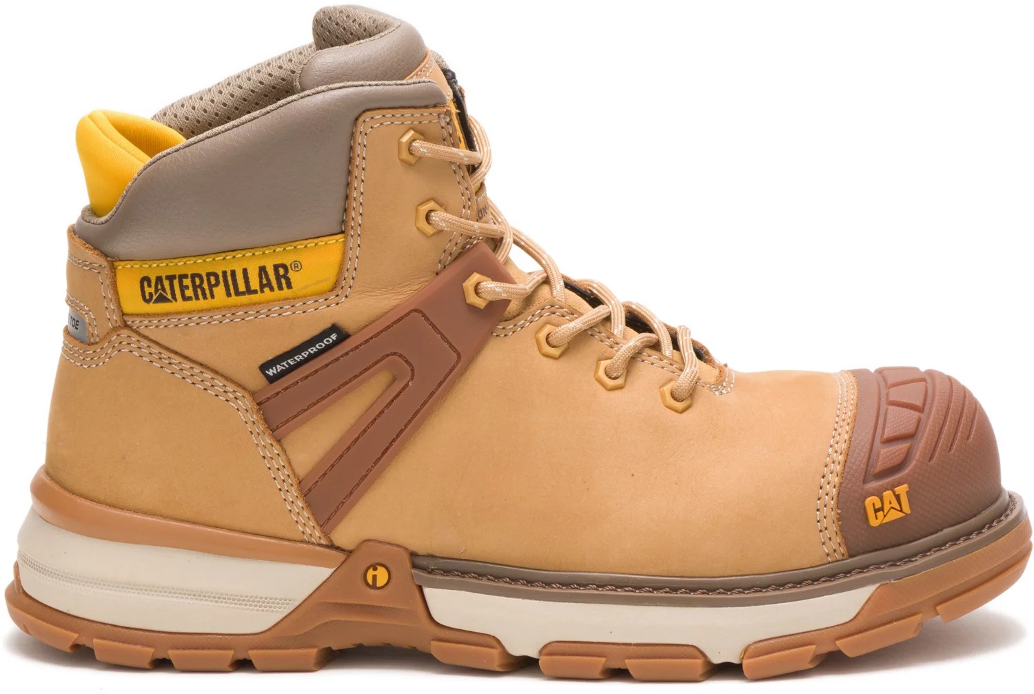 Caterpillar Men's Excavator Superlite NanoToe WP Work Boots Academy