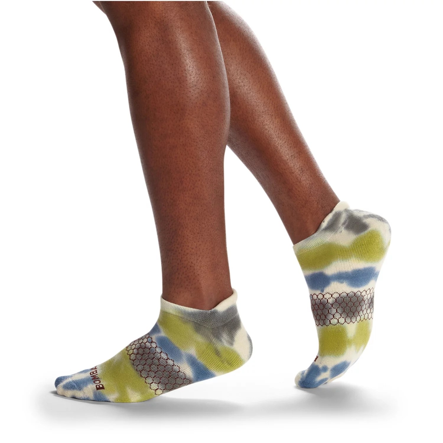 Bombas Adult's NoShow Tie Dye Socks Academy