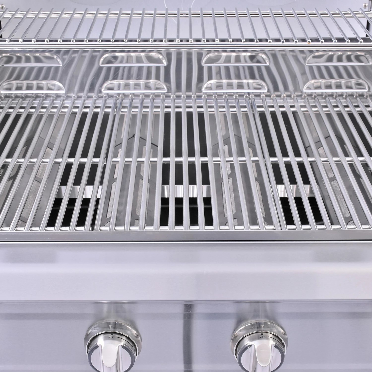 3 Embers 4Burner DualFuel Propane Gas Grill with Radiant Embers