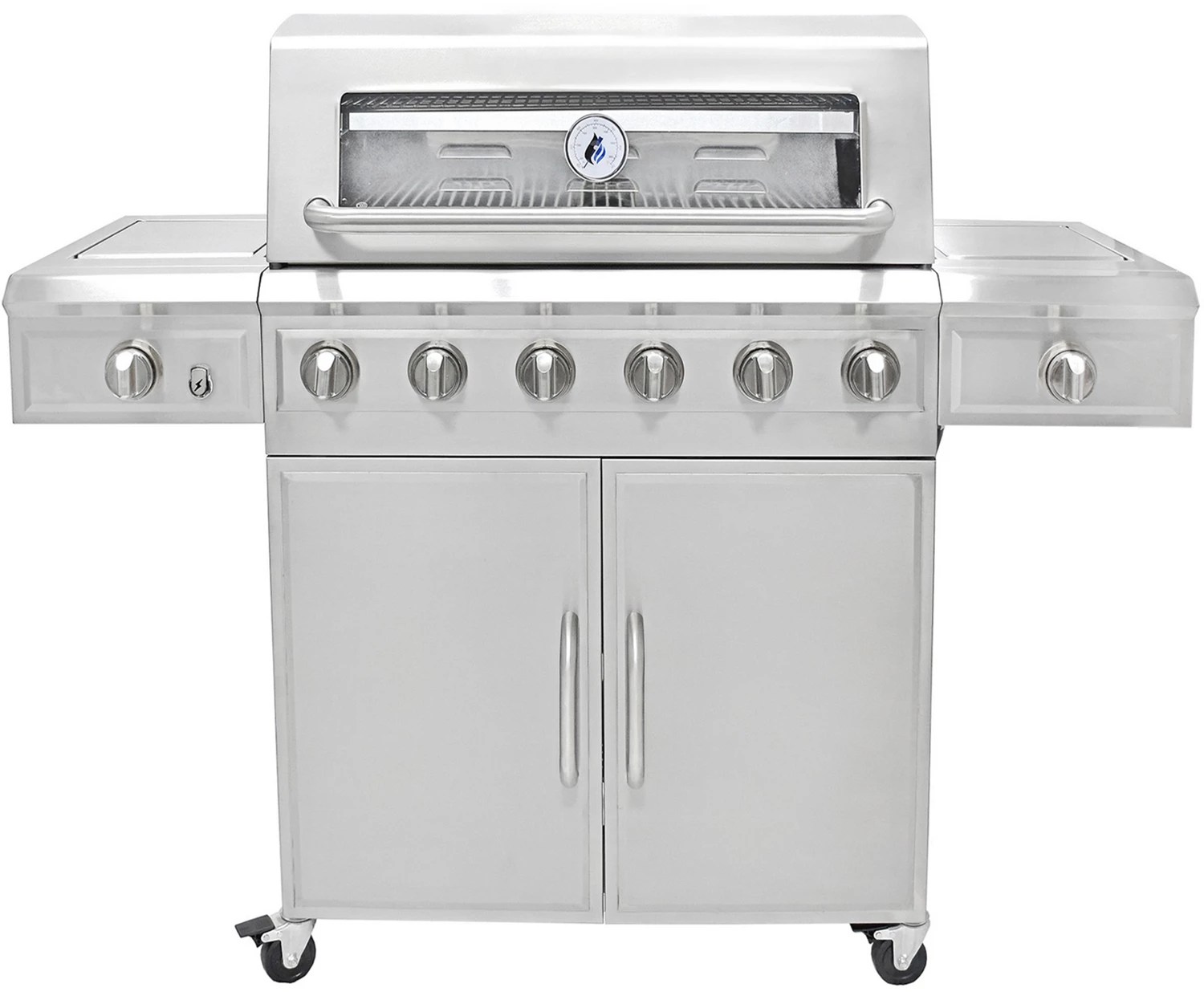 3 Embers 6Burner Dual Fuel Propane Gas Grill Academy