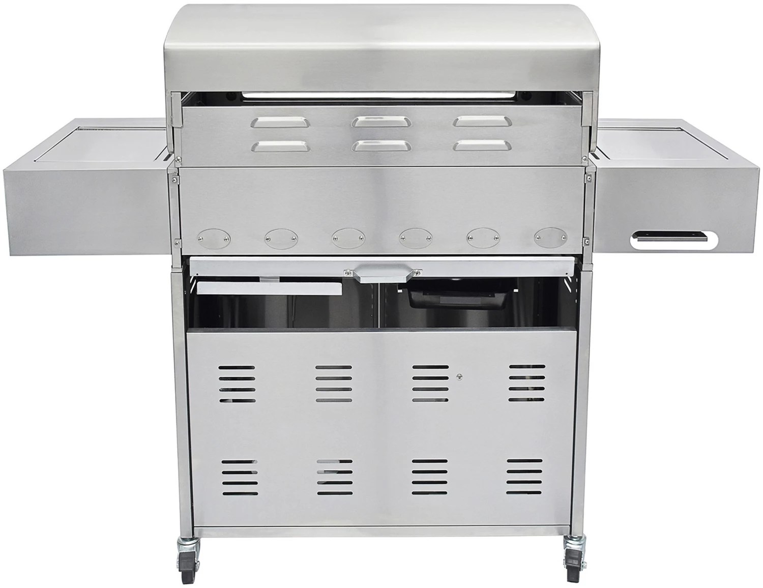 3 Embers 6Burner Dual Fuel Propane Gas Grill Academy
