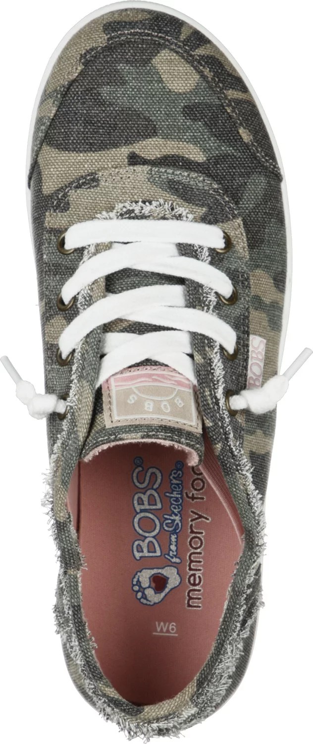 SKECHERS Women's Bobs B Cute Camo Troop Cutie Shoes Academy