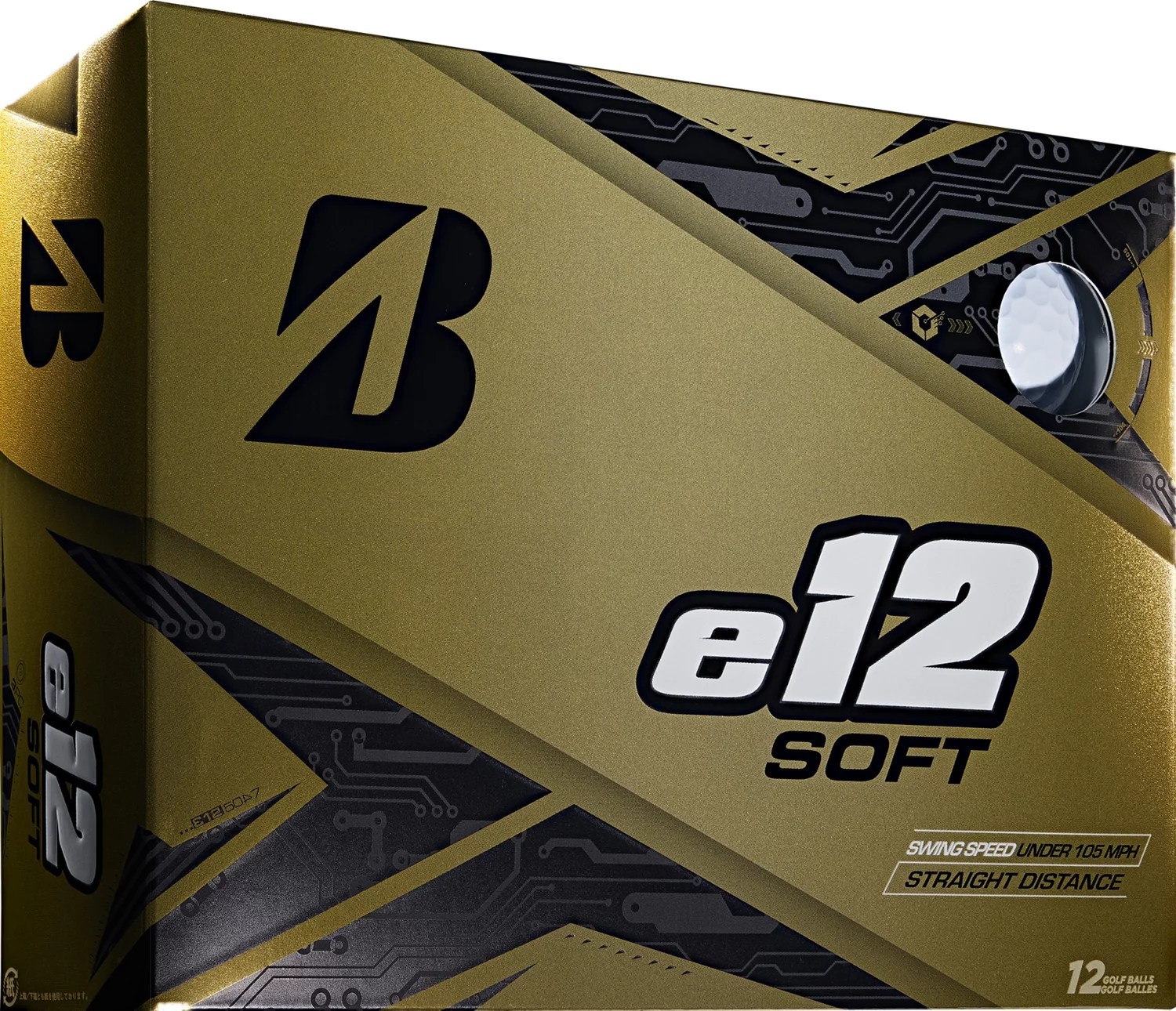 Bridgestone e12 Contact Golf Balls 12 Pack Academy