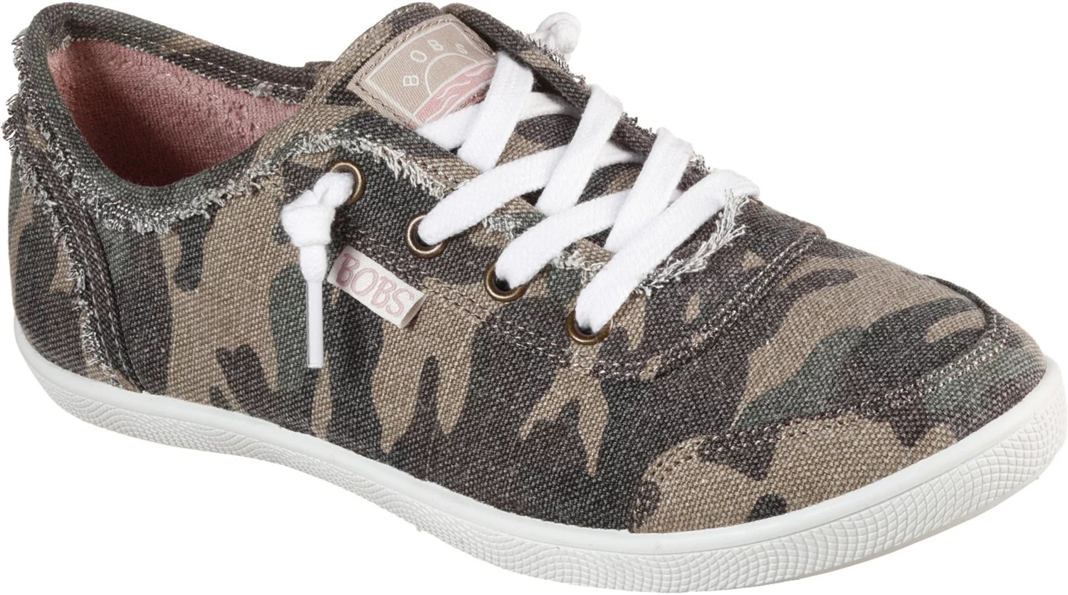 SKECHERS Women's Bobs B Cute Camo Troop Cutie Shoes Academy