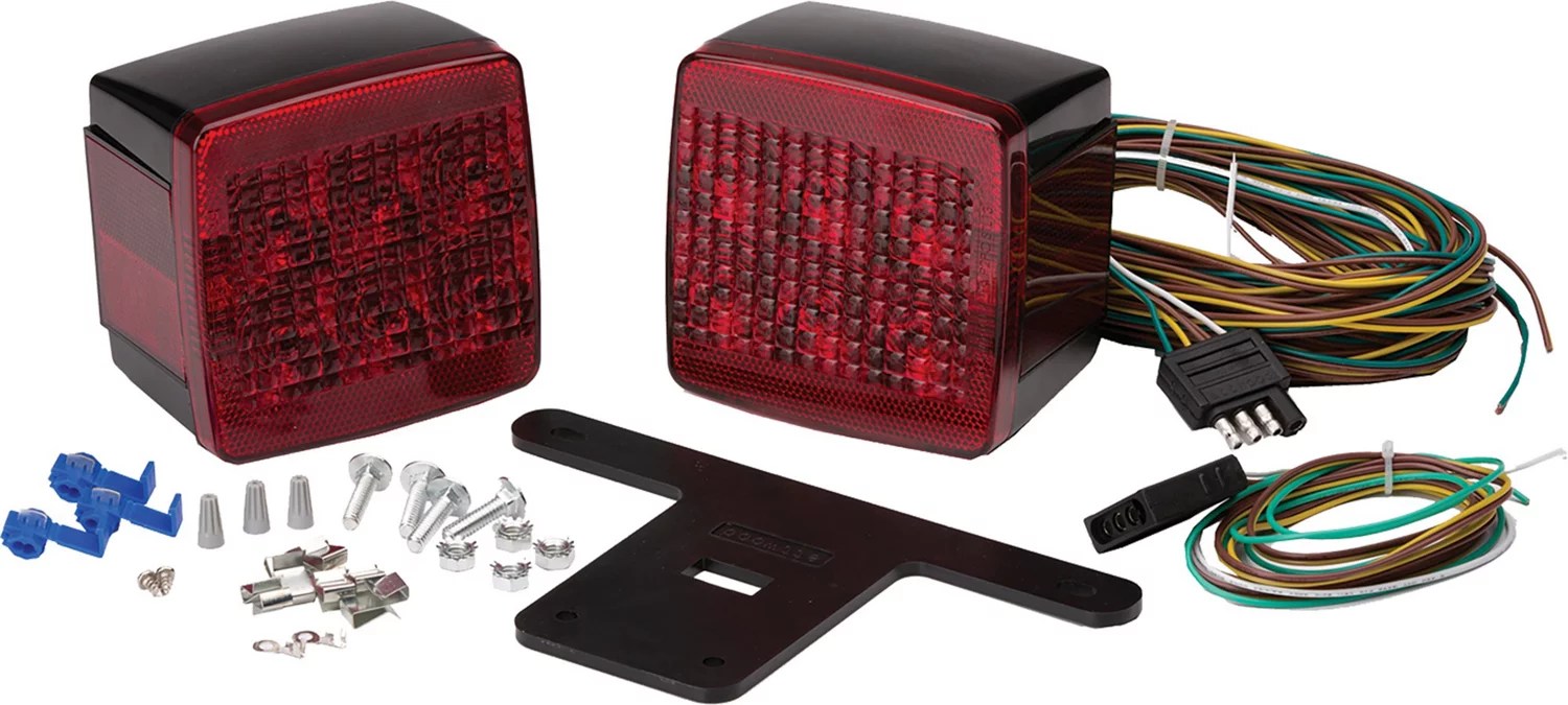 Attwood LED Standard Trailer Light Kit Free Shipping at Academy