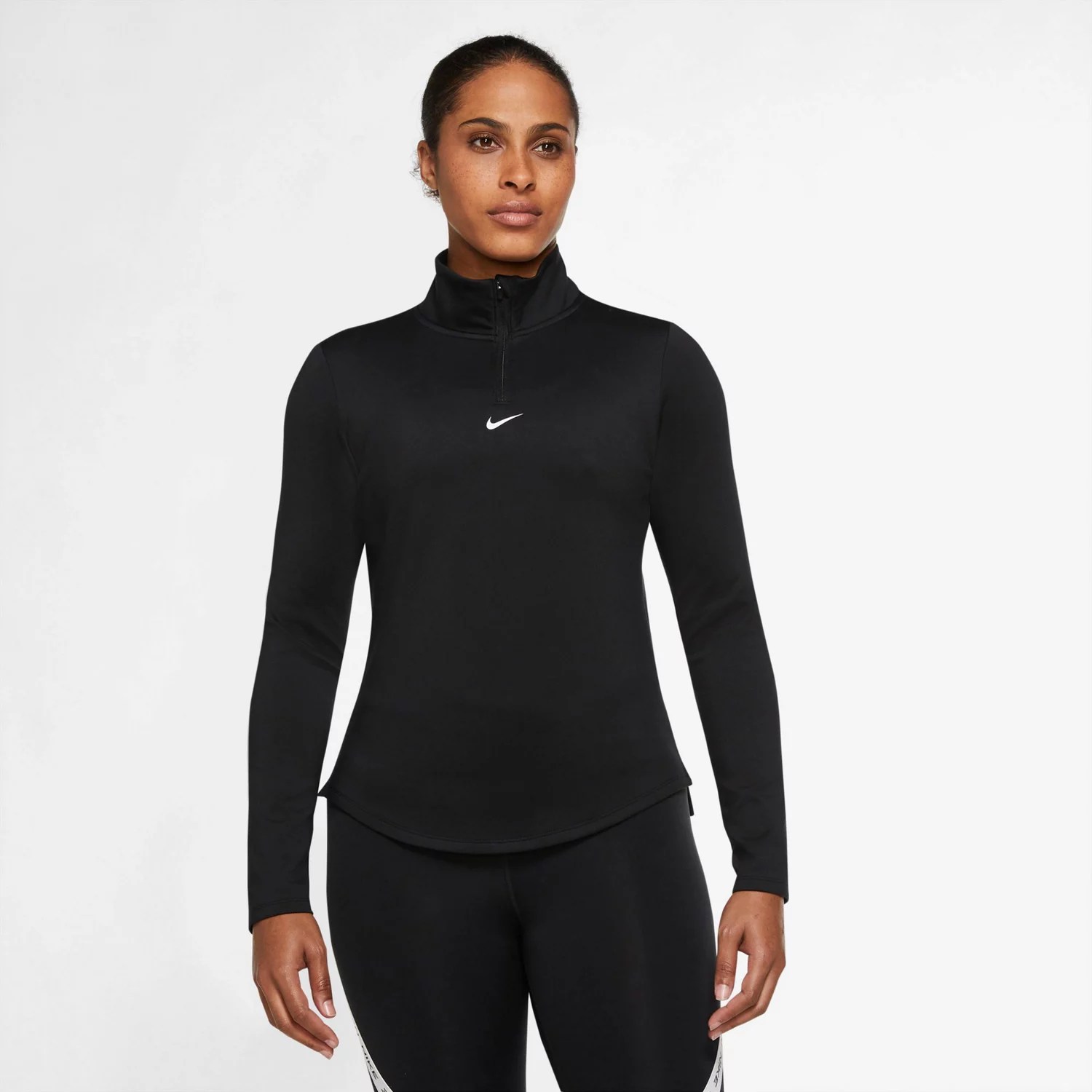 Nike Women's ThermaFIT One Long Sleeve Shirt Academy