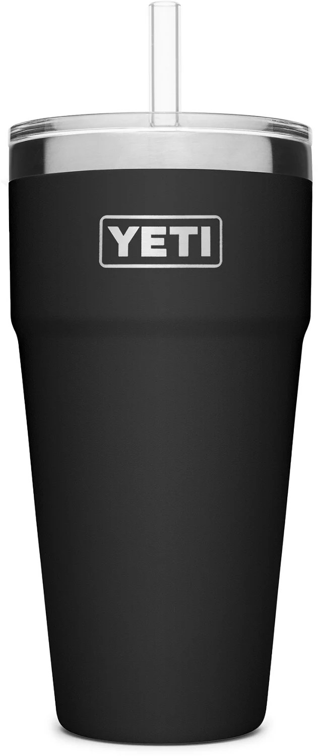 YETI Rambler 26 oz Stackable Cup with Straw Lid Academy