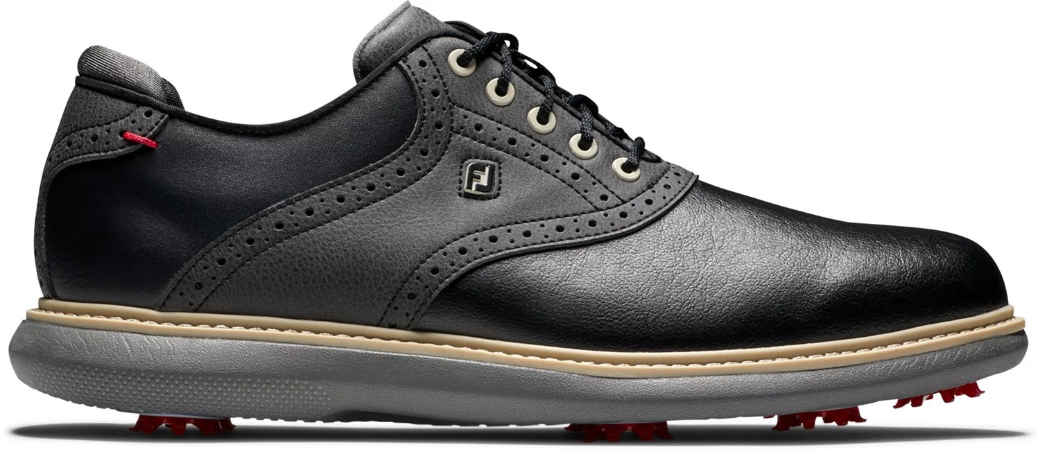 FootJoy Men's Traditions Spiked Golf Shoes Academy