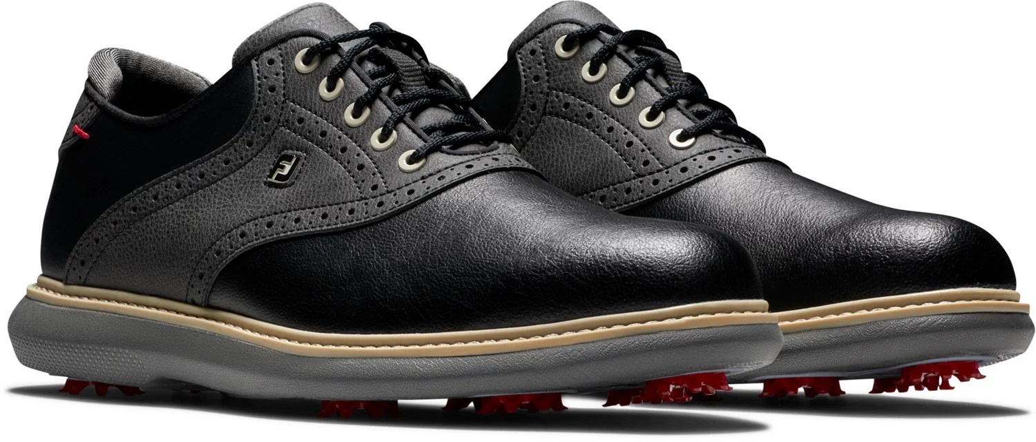 FootJoy Men's Traditions Spiked Golf Shoes Academy