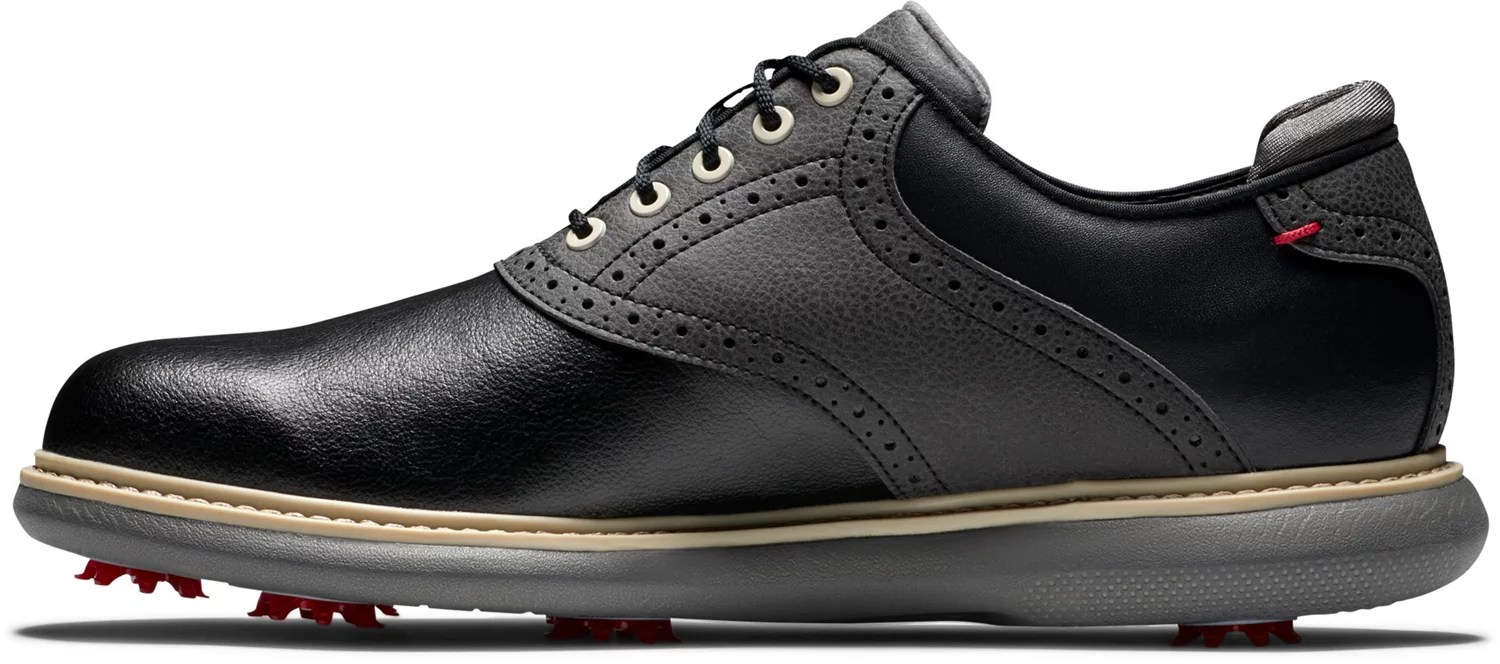 FootJoy Men's Traditions Spiked Golf Shoes Academy