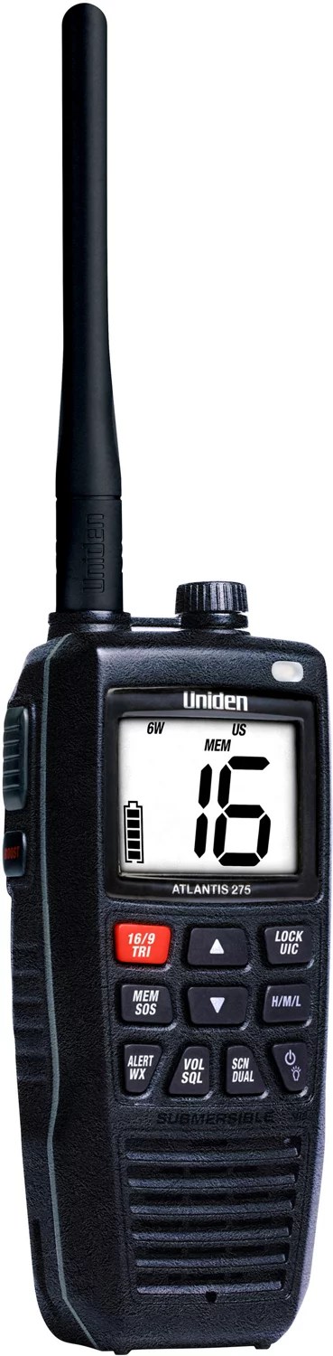 Uniden Atlantis 275 Marine 2-Way VHF Handheld Radio | Academy