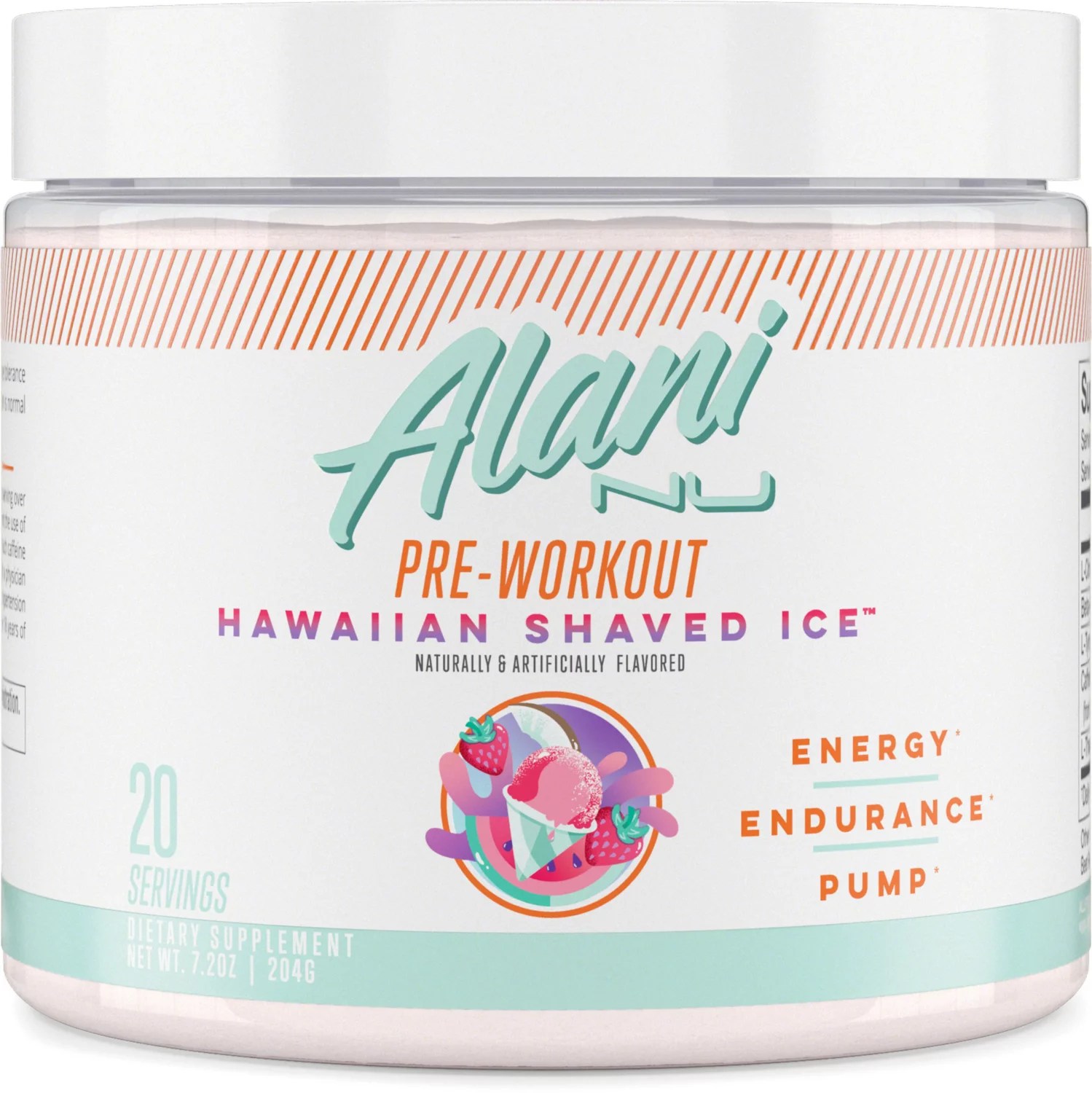 Alani Nu PreWorkout Supplement 30 Servings Academy