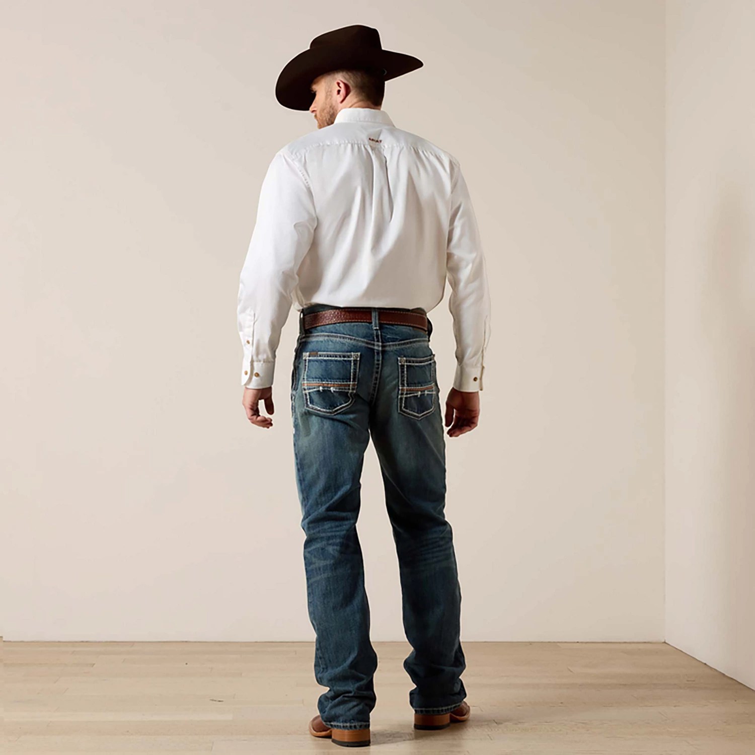 Ariat Men's M4 LowRise Coltrane Boot Cut Jeans Academy