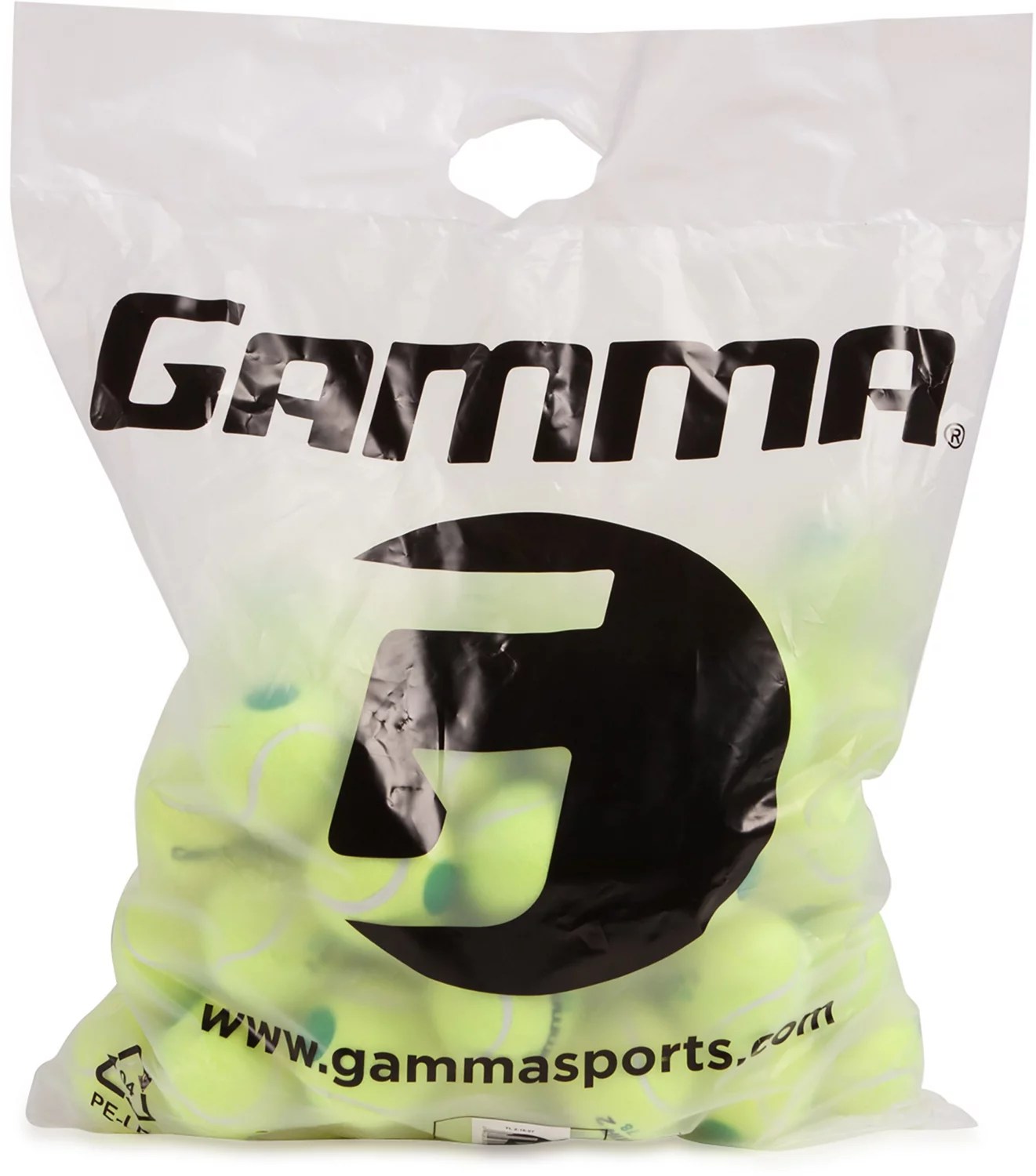 Gamma 78 Green Dot Tennis Balls 60Pack Academy