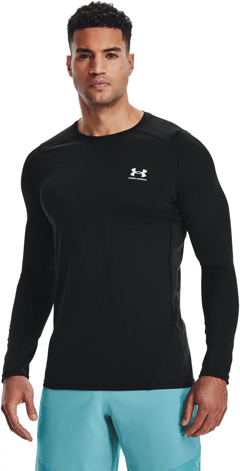 Under Armour Men's HeatGear Armour Fitted Long Sleeve Top Academy