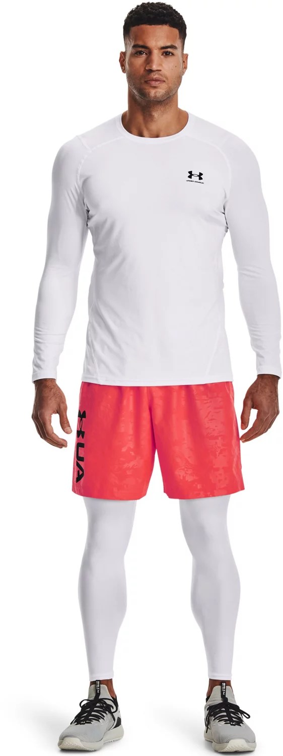 Under Armour Men's HeatGear Armour Fitted Long Sleeve Top Academy